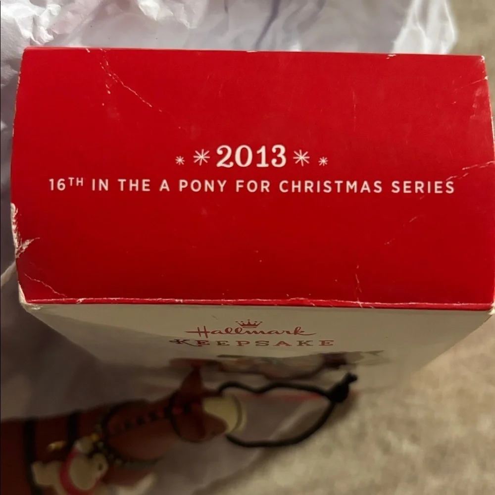2013 Hallmark Keepsake Pony for Christmas Ornament #16
